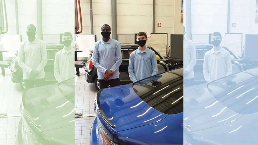 Théo et Abdourahmane, 2 apprentis du CFA AFORPA en finale nationale du challenge école BMW